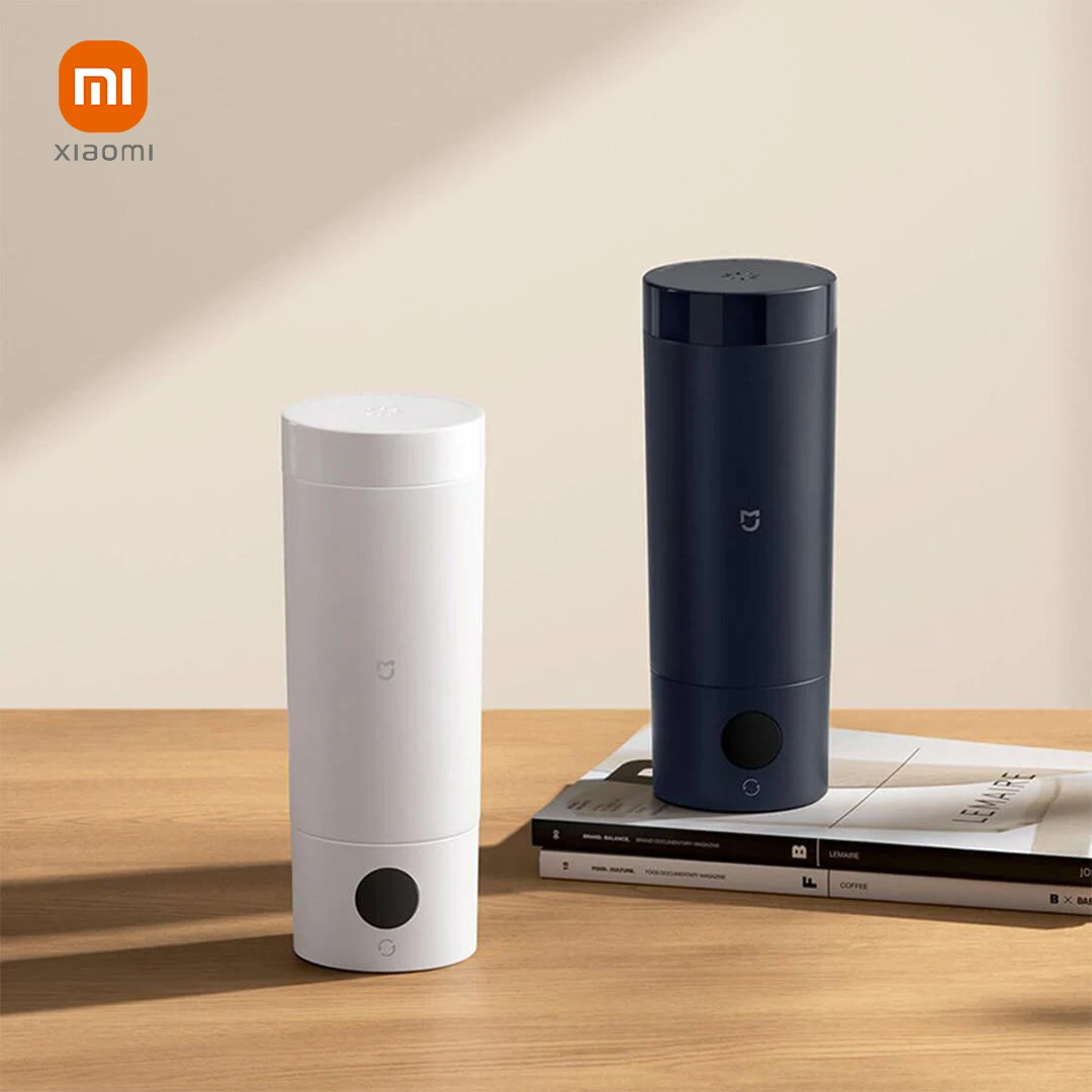 2023 새로운 XIAOMI Mijia 휴대용 전기 주전자 2 보온병 컵 빠른 물 보일러 350ml 스마트 온도 절연 주전자 여행