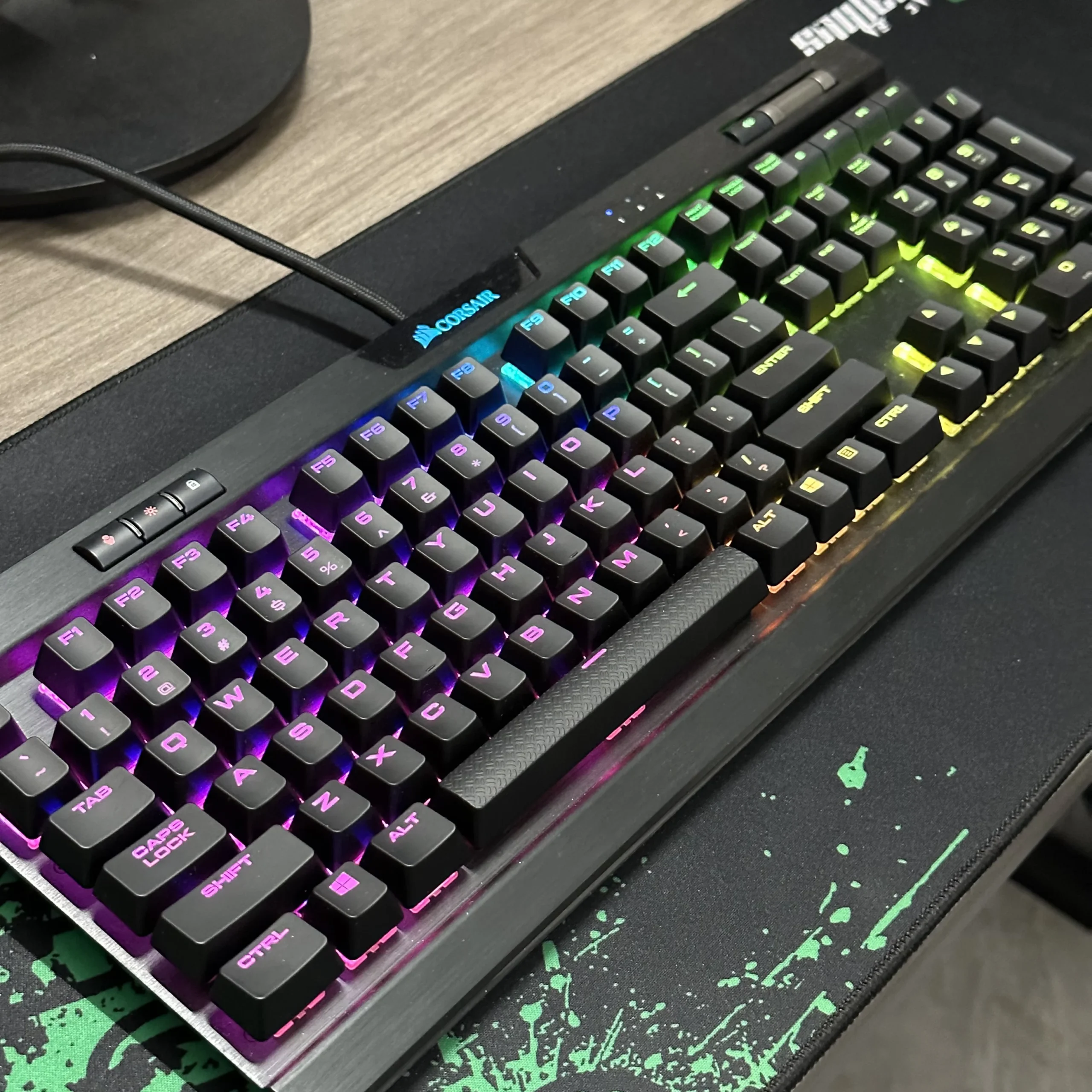 Corsair K70/68/k65/RGB PRO LUX 키보드 키캡 프리미엄 반투명 키캡